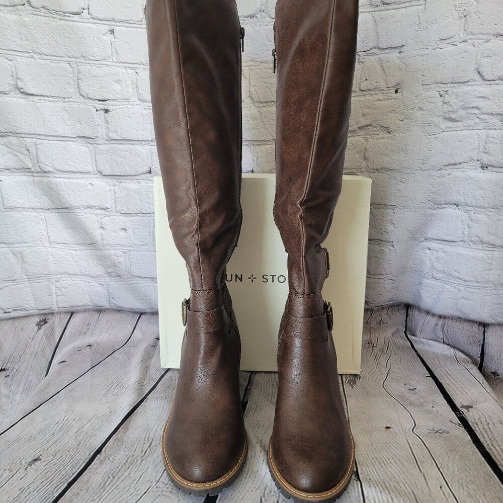 Sun + Stone Viviaan Lug Sole Boots - Picture 2 of 11